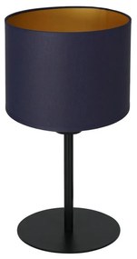 Luminex Asztali lámpa ARDEN 1xE27/60W/230V á. 18 cm lila/arany LU3572