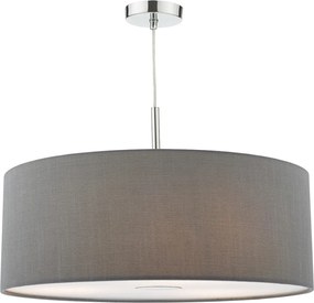 DAR LIGHTING RON1739 RONDA Ernyős Függesztett Lámpa Szürke E27 IP20