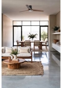 FARO 33839-1TW-LED HEYWOOD TUB L 10W/230V fenyő/fekete, átm.132 cm+DO