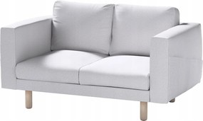 Dekoria Norsborg 2 személyes kanapé huzat Ikea szürke