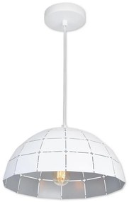 Top Light Top Light Apolo 30B - Csillár zsinóron 1xE27/40W/230V fehér/ezüst TP1605