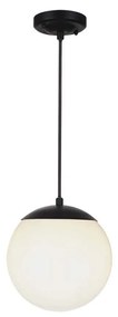 V-Tac Kültéri csillár zsinóron 1xE27/60W/230V IP44 fekete 11825