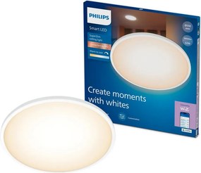 Philips-LED Dimmelhető mennyezeti lámpa SUPERSLIM LED/32W/230V 2700-6500K Wi-Fi