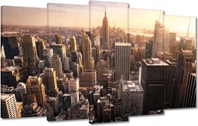 Festmények 100x60 New York felülnézet