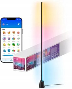 Led Gamer Padló Lámpa Rgbic Gradient 135cm Smart WiFi Alkalmazás WiZ