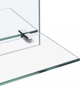 edzett üveg falitükör polccal 30 x 30 cm