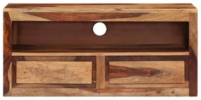 tömör kelet-indiai rózsafa TV-szekrény 88 x 30 x 40 cm