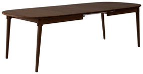 Barna tölgyfa bővíthető étkezőasztal 106x184 cm Miro – Hammel Furniture