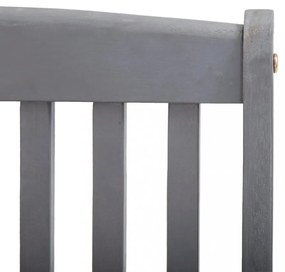 6 db összecsukható tömör akácfa kültéri szék