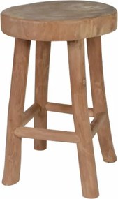 DIVERO Tömör tíkfa szék kezelt