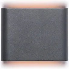 RENDL CHOIX 114 fali lámpa antracitszürke 230V LED 2x3W IP54 3000K