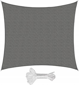 Napvitorla 500 X 500 CM Sekey Négyzet 185G/M2 UPF50+ Hdpe