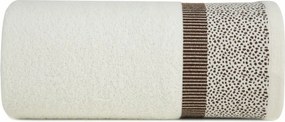 Marit törölköző 50x90 krémszínű frottír 485 g/m2