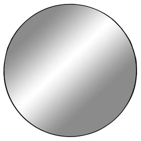 Jersey tükör acél, fekete, ø60 cm