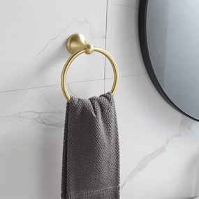 Fürdőszoba fogas Brush Gold 332867