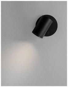 Nova Luce NET spotlámpa, fekete, GU10 foglalattal, max. 1x10W, 9011922