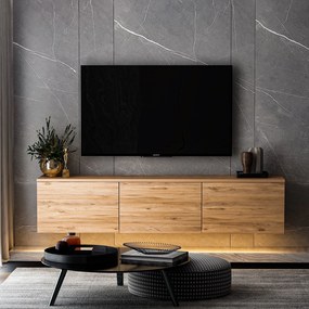 TV szekrény Neon Illuminated - Atlantic Pine