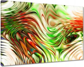 Vászonképek 100x70 Színes hullámok
