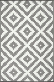 Csúszásgátló Szőnyeg Világos Szürke Rombuszok A Konyhába A Folyosóra 80x150 cm