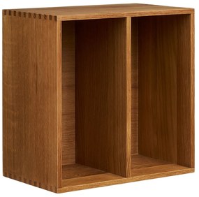 Natúr színű többszintes tölgyfa fali polc 18 cm Townsville – House Nordic