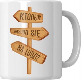 Bögre Merre Az Embereken Ajándék Hegyek Túrázás Erdő 18-99