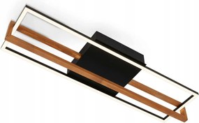 Led mennyezeti lámpa Briloner 73,5 cm 22W 2200lm 3000K fekete