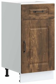 vidaXL Konyhai alapszekrény Kalmar füstölt tölgy műfa