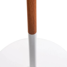 Kültéri állólámpa fehér, dimmerrel, napelemes, újratölthető LED, IP65 - Chloe Plant