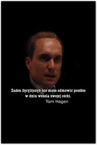Poszterek 80x120 Godfather Tom Hagen Idézet