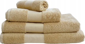 Frottír törölköző Pamut 450g 50 Szín 50x100 Bézs Marcipán