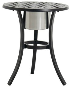 Alumínium kerek kerti tárolóasztal ø 54,5 cm Rosario – Hartman