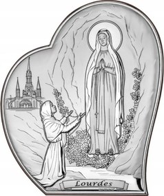 Lourdes-i Szűzanya kép SA0004/3 Gravírozás Ingyen!