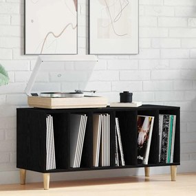 Rekord Szekrény Fekete Tölgy 100x38x48 cm Műgyanta