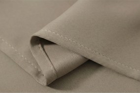 OXFORD bézs függöny 140x250 cm Felfüggesztés: Hullámos sínszalag