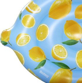 Citrom formájú és mintájú matrac, 1,76 x 1,22m