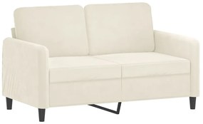 3 részes krém bársony ülőgarnitúra