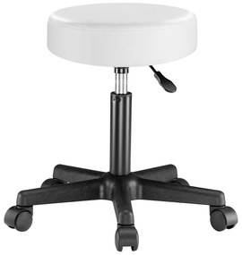 Casaria® Görgős szék - fehér
