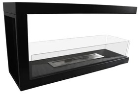 InFire - Sarok BIO kandalló100x50 cm 3kW bifaciális