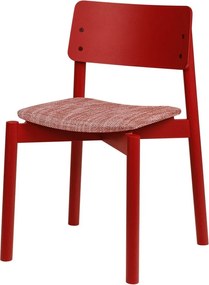 Piros rakásolható étkezőszék Wem – noo.ma