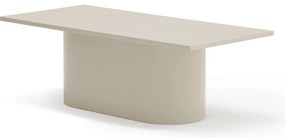 Krémszínű dohányzóasztal 50x111 cm Totem – Teulat
