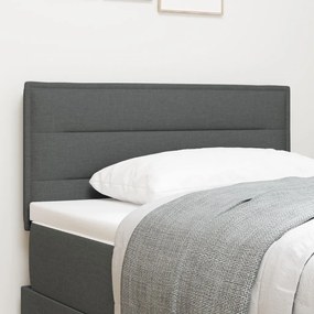 Fejtámla vonal design Sötétszürke 90 cm Szövet