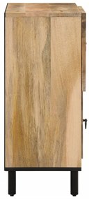 tömör mangófa tálalószekrény 80 x 33 x 75 cm