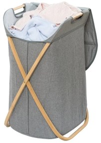 Bahari Bamboo bambuszvázas szennyestartó, 79 l - Wenko