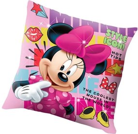 Disney Minnie Style Icon LED világító párna, díszpárna 40x40 cm