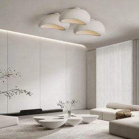 BRILAGI - Mennyezeti lámpatest WABI SABI 1xE27/60W/230V Ø 50 cm fehér