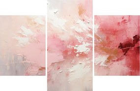 Kép - Rózsaszín absztrakt (90x60 cm)