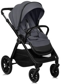 Lionelo - 3 az 1-ben kombinált babakocsi LAYLA Kőszürke