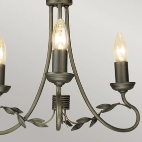 Elstead Lighting OLIVIA OV3-BLK-GOLD Csillár 3x60W/E14