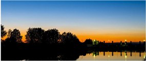A naplemente képe (120x50 cm)
