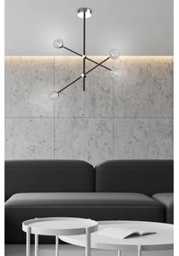 Csillár rúdon PAKSOS 4xG9/5W/230V fekete